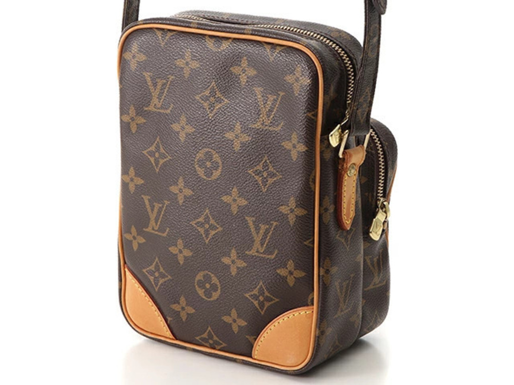 Louis Vuitton Monogram Shoulder Amazon Bag Brown